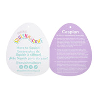 8-Inch Caspian the Lavender Skunk Holding Cake Slice - 5