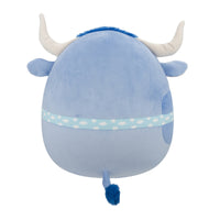 12-Inch Bermayeh the Blue Bull with Ascot - 3
