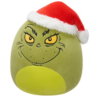 Squishmallows Original Dr. Seuss 8-Inch Grinch in Santa Hat - 1