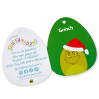 Squishmallows Original Dr. Seuss 8-Inch Grinch in Santa Hat - 5