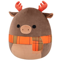 16-Inch Patterson the Moose with Orange Scarf - 1