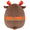 16-Inch Patterson the Moose with Orange Scarf - 4