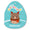 16-Inch Patterson the Moose with Orange Scarf - 5