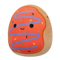 5-Inch Jay the Orange Frosted Donut with Purple Drizzle - 1