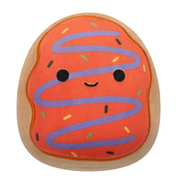 5-Inch Jay the Orange Frosted Donut with Purple Drizzle - 0