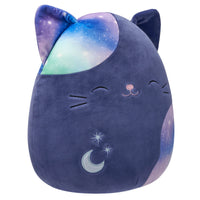 12-Inch Metta the Navy Blue Cat With Celestial Spots - 1