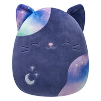 12-Inch Metta the Navy Blue Cat With Celestial Spots - 0