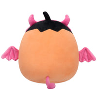 8-Inch Margie the Pastel Orange Pumpkin in Pink Devil Costume - 3