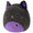 Autumn the Black Cat with Purple Belly - 2