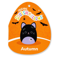 Autumn the Black Cat with Purple Belly - 4