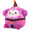 20-Inch Woxie the Magenta Bigfoot in Clown Costume - 2