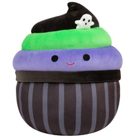 12-Inch Kurt the Black Cupcake With Green and Purple Frosting - 0