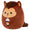 12-Inch Wade the Brown Werewolf Holding Purple Frappe - 2