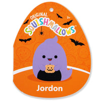 12-Inch Jordon the Purple Ghost Holding Jack O'Lantern - 4