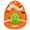 5-Inch Apple the Green Bat - 5