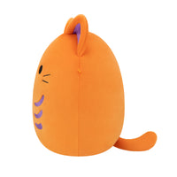 8-Inch Rigatoni the Orange and Purple Skeleton Cat - 2