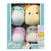 Micromallows 4-Pack - Gordon Shark, Tex Taco, Tabitha Cat, Irina Axolotl - 1