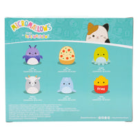 Micromallows 6-Pack – Axel Beetle, Lune Loch Ness Monster, Floyd French Fries, Orphie Octopus, Pep Pizza, Walker Goat - 10