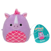 Micromallows 5-Pack - Seanster Stegosaurus, Quayn Hippocampus, Amelia Cheese Mouse, Missy Me Drumstick, Babs Blue Jay - 5