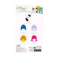 Micromallows 5-Pack - Tew Water Bear, Connor Cow, Plath Love Bird, Brody Dinosaur, Lasla Octopus - 9