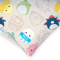 “Resties Besties” Tan SquishPillow Pillowcase (Standard Size) - 2