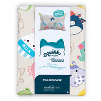 “Resties Besties” Tan SquishPillow Pillowcase (Standard Size) - 1