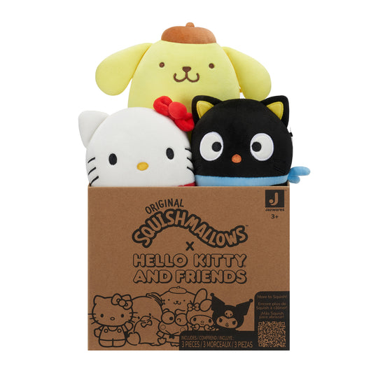 Hello Kitty and Friends 5-Inch Squishmallows Mystery 3-Pack