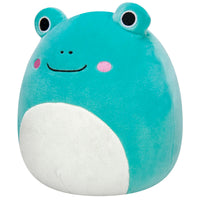12-Inch Ludwig the Teal Frog with Mint Green Belly - 1