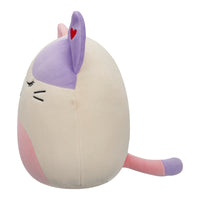 8-Inch Nell the Pink And Purple Calico Cat - 2