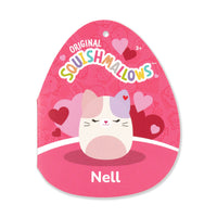 8-Inch Nell the Pink And Purple Calico Cat - 4