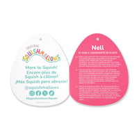 8-Inch Nell the Pink And Purple Calico Cat - 5