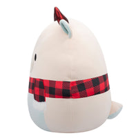 16-Inch Matthew the White Moose with Glitter Antlers - 2