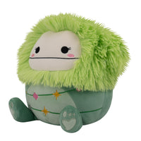 8-Inch Bren the Green Bigfoot Wrapped with String Lights - 1
