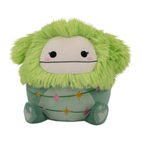 8-Inch Bren the Green Bigfoot Wrapped with String Lights - 0