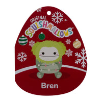 8-Inch Bren the Green Bigfoot Wrapped with String Lights - 3