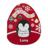12-Inch Luna the Black Penguin with String Lights - 4