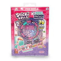 Sticki Rolls Sticki Bands Series 2 - Wearable & Shareable Sticker Bracelet - 3