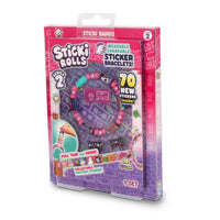 Sticki Rolls Sticki Bands Series 2 - Wearable & Shareable Sticker Bracelet - 4