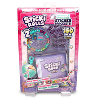 Sticki Rolls Sticki Book Series 2 - Wearable & Shareable Sticker Bracelet + Collection Sticki Book - 2