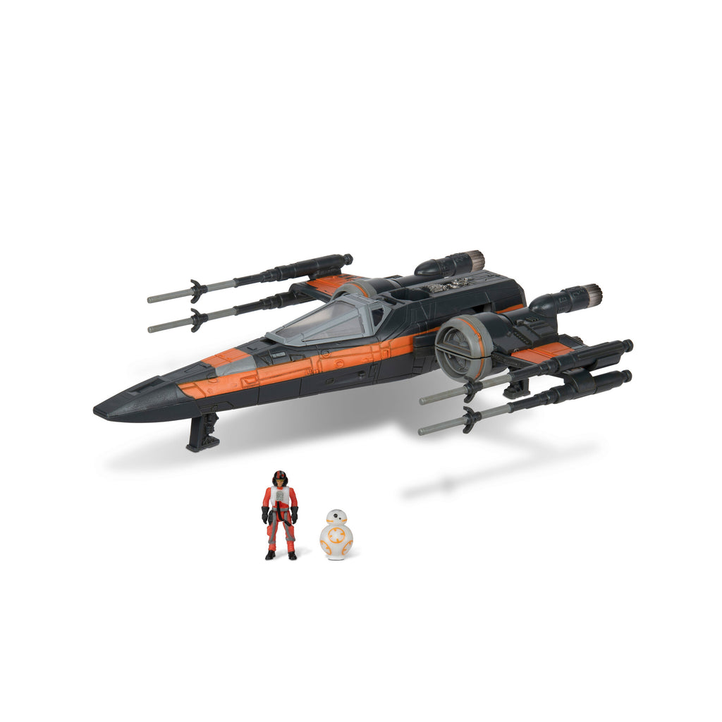 Star Wars Micro Galaxy Poe Dameron's T-70 X-Wing | Jazwares