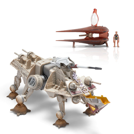 STAR WARS™ Micro Galaxy Squadron Geonosian Starfighter & AT-TE Bundle