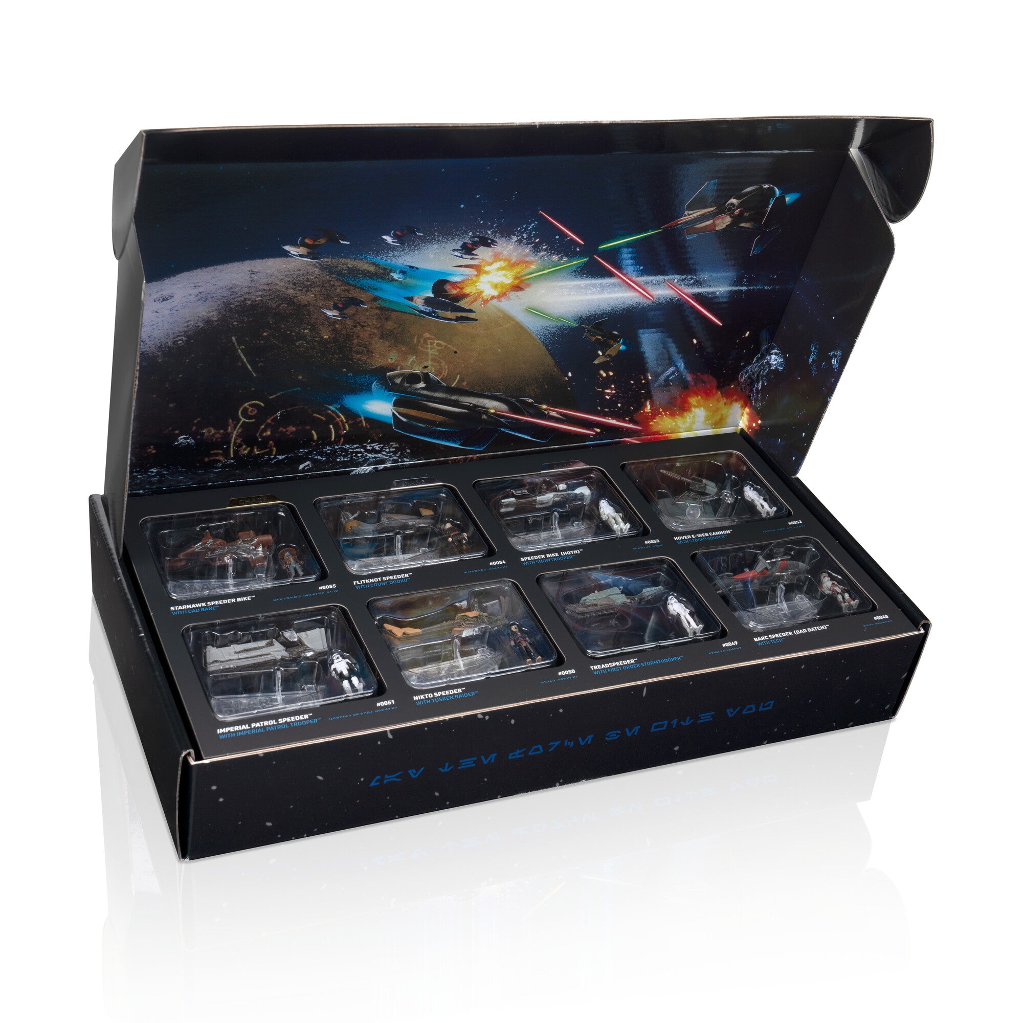 Star Wars Micro Galaxy Squadron Anakin Skywalker Jedi Interceptor Mystery Bundle - Veicoli di classe armatura leggera da 3 pollici e classe scout con accessori Star Wars Micro Galaxy Squadron Anakin Skywalker Jedi Interceptor Mystery Bundle - Veicoli di classe armatura leggera da 3 pollici e classe scout con accessori