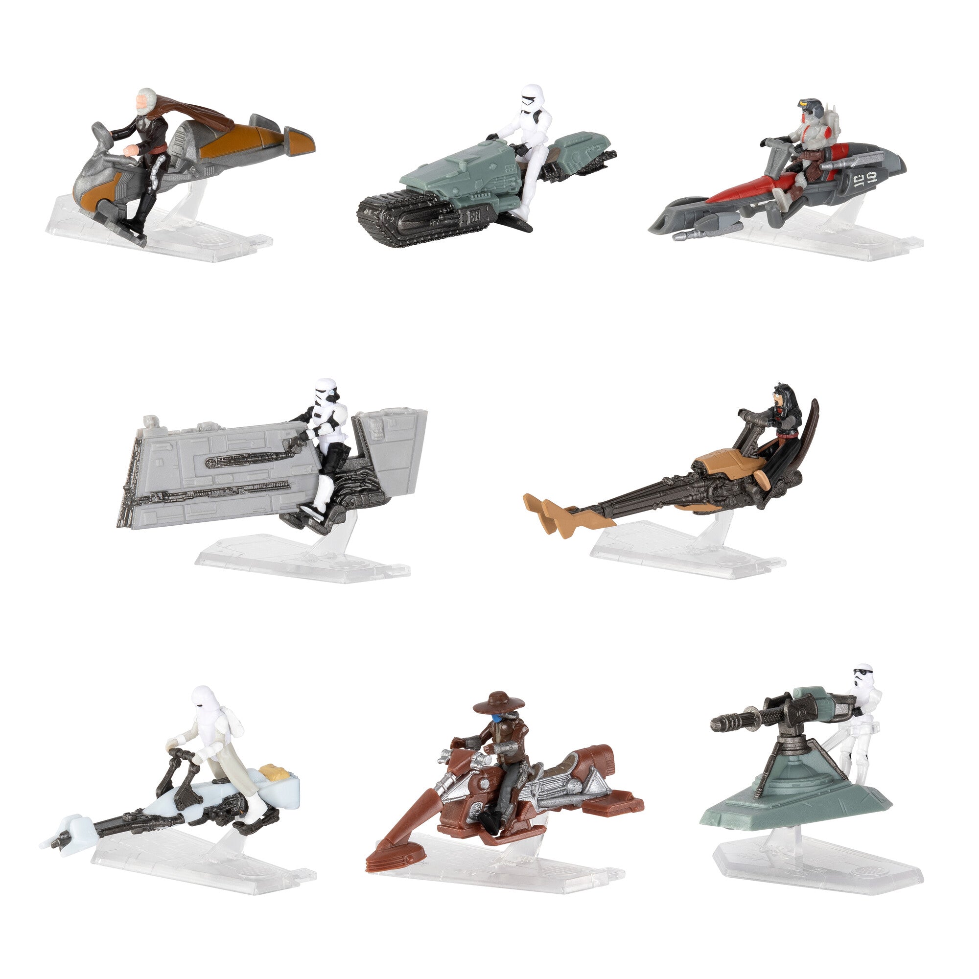 Nuovo Star Wars | veicolo da 8 pollici con 3 figure solo 16,14