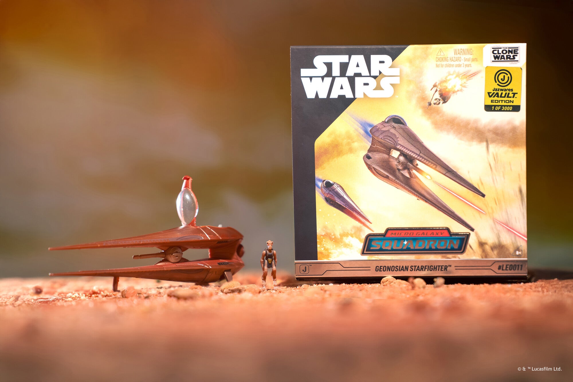 STAR WARS™ Micro Galaxy Squadron Geonosian Starfighter | Jazwares