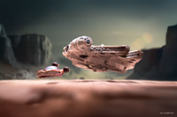 STAR WARS Micro Galaxy Squadron Millennium Falcon - 2