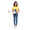 8-Inch Samir Blue Whale with Sailor Hat - 7