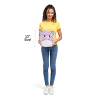 12-Inch Dallas the Pink and Purple Leopard - 6