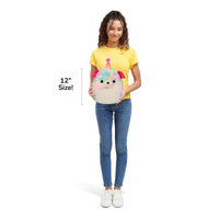 12-Inch Delenne the Rainbow Tie-Dye Dog With Party Hat - 6