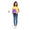 12-Inch Jordon the Purple Ghost Holding Jack O&#39;Lantern - 7