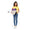 14-Inch Cam Calico Cat with Purple Hat - 7